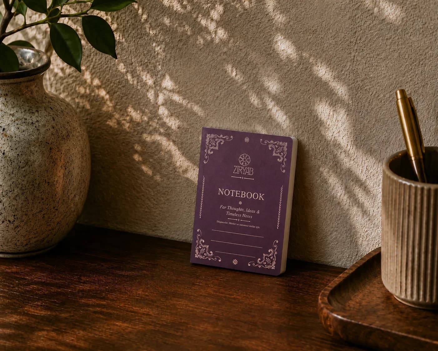 Ziryab Traveler's Notizbuch im Taschenformat
