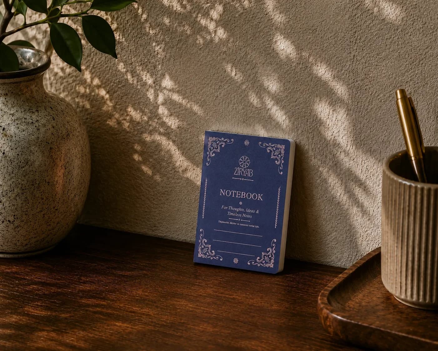Ziryab Traveler's Notizbuch im Taschenformat
