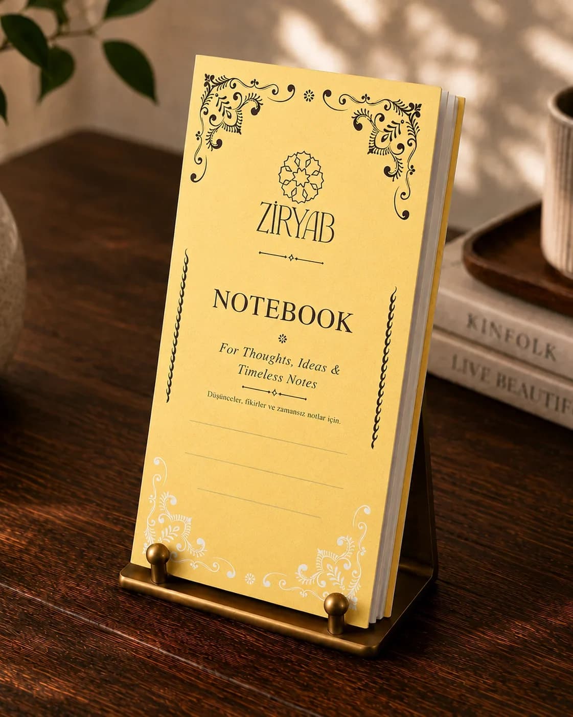 Ziryab Traveler's Notizbuch